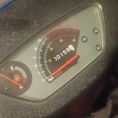TaoTao ATM50-A1 50cc 4-Stroke Motor Scooter Blue/Black needs ign box