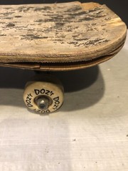 Doz’r Nash Short Wooden Skateboard from 2000 18 Inches Long