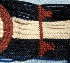Mohair Horse Hair Tassel 24 Strand 31 in. Horse Cinch Brass Hardware