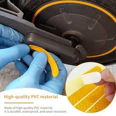 Reflective Stickers Set for Ninebot Max G30 Scooter 4 Pieces Waterproof PVC
