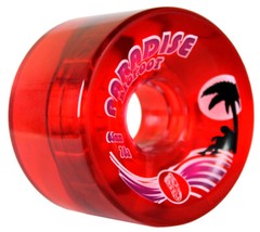 Bigfoot Freeride Longboard Wheels 65mm 78A Islanders SHR Cruiser Red