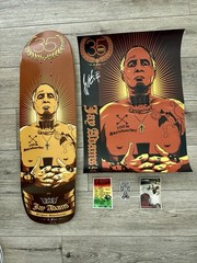 Jay Adams 35th Anniversary Z Flex Dogtown Deck W/ Signed Poster All OG