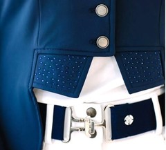 Short DRESSAGE Ladies Show Coat in NAVY by Ovation (select sizes)