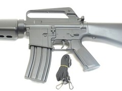 Used Airsoft Gun Rifle Spring Powered BBTac M16A2 Full Size