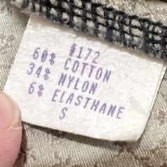 Equestrian Women’s Shirt Small Snap Texture Floral Cotton Blend USA