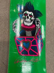 Powell Peralta Shaped Skateboard Deck Chris Hiett Skull Maple 9.5″ x 31.3″ New
