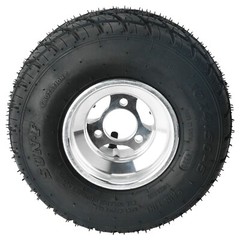 5»inch 10×4.50-5 Front Tire Wheel Rim Road Tire for Go Kart Racing Karting Golf