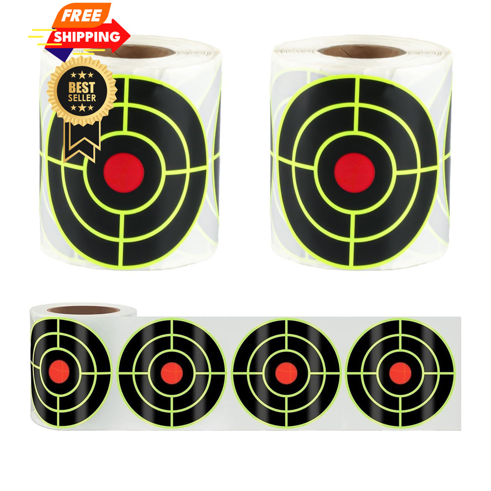 3 Inch Splatter Shooting Targets – 200 Pcs/Roll 3, As shown in the picture