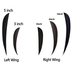 Archery Arrow Feathers 3 Inch 4Inch 5 Inch Turkey Feathers Fletchings Arrow F…