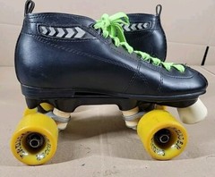 Vtg Labeda SP204 Roller Speed Skates Sz 6 Leather Quad Cruiser Pacer Derby