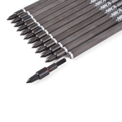 12pcs 7.5″inch Crossbow Bolts Carbon Arrows 2″ Vanes Sports Crossbow Hunting NEW