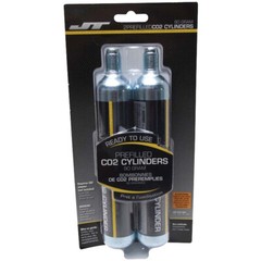 6 Pack New Pre Filled JT 90 Gram 90g CO2 Air Containers – For PCP, Paintball