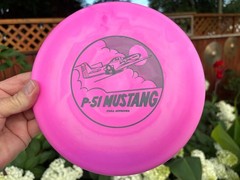 1988 P-51 Mustang Lightning Vintage Disc Golf Warplane Airplane Warbird #2218