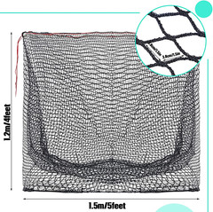 Hay Net Hay Bales Round Bale Hay Net Slow Feed 5 mm Thick Bale Knotless Large…