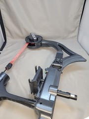 AccuBow 2.0-CF Carbon Fiber Virtual Archery Training Travel Laser Sight