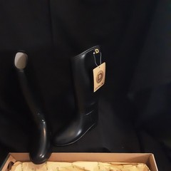Dublin Unisex Junior Kids Horse Riding Tall Boots Black Sz 10 black NEW