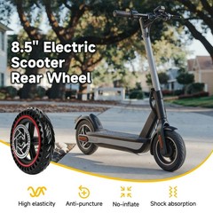 8.5×2 Scooter Tire Wheel Assembly Replacement for Gotrax GXL V2 GL2 XR Rival …