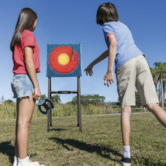 EastPoint Sports Axe Throwing & Lawn Darts Target Game Set, 44 in