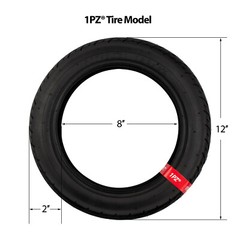 Heavy Duty 12.5 x 2.25 Tire & Inner Tube Razor Pocket Mod Electric Scooter Bike