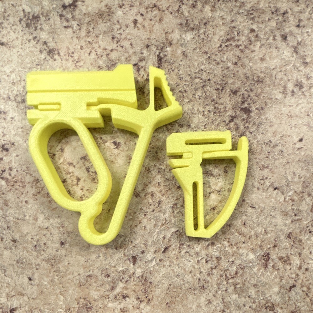 3d Printed Airsoft Shooters Gun Set