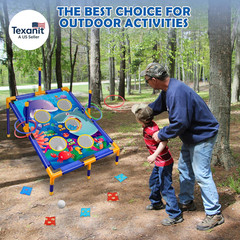 Animal Bean Bag Toss Game Toy Outdoor Toss Game, Family Party Party Supplies for