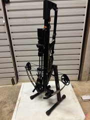 Mission MXB320 Crossbow (with 13) Bolts, (2) Broadheads, Case &Shoulder Harness