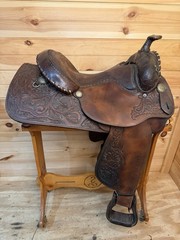 15” Circle Y Equitation Pleasure Western Saddle Model 2876