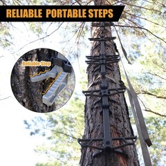 30″ Climbing Sticks,Lightweight Aluminum Treestand Climbing Sticks for Huntin…