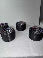 Labeda Broadway Skate Wheels 62mmx40mm Race Formula Lot Of 8