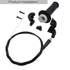 NEW 7/8″ Twist Throttle Grip Cable Kit for 50cc-250cc Dirt Bike ATV Mini Bike