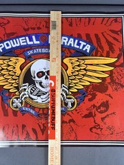 Vintage NOS 1989 POWELL PERALTA Ripper Skateboard Poster OG Bones Two Sided 80s