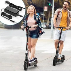 Hiboy Electric Scooter Charger 36V Replacement Power Adapter 42V 2A 10Ft Cable