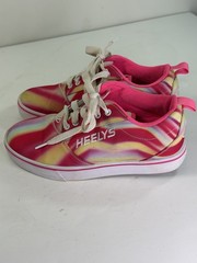 Heelys PRO 20 Youth Roller Shoes Pink Multicolor Unisex Kids Size 5
