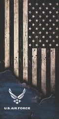 U.S. Air Force American Flag Cornhole Board Wrap Decals Vinyl Sticker BRAND NEW