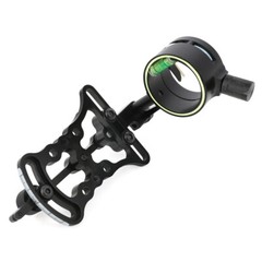 1 Pin Compound Bow Sight Archery Hunting Single Pin 0.019″ Adjustable RH