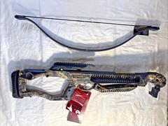 NEW Whitetail Hunter STR Crossbow w/4×32 Scope Mossy Oak Camouflage 64S12