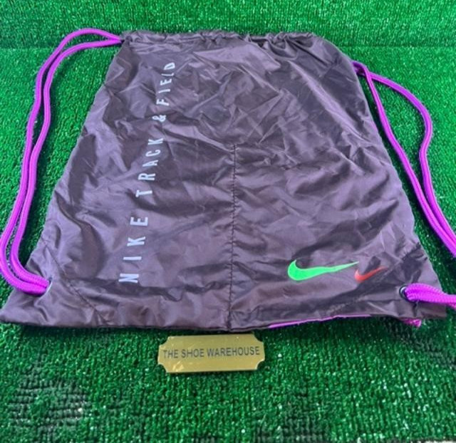 Nike Track & Field Drawstring Shoe Bag 16.5″ X 11.5″ Running Gym NEW