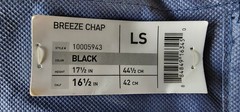 Ariat Breeze Chaps Black Leather Riding Equestrian Riding Gear #10005943 Size LS