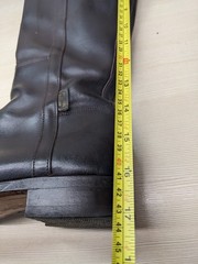 Valverde del Camino Spanish Riding Boots Brown leather leather sole 39 UK 6