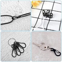 10Pcs Mini Heavy Carabiner Snap Hook Clip Aluminum Outdoor Camping Key Chain New