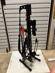 Mission MXB320 Crossbow (with 13) Bolts, (2) Broadheads, Case &Shoulder Harness