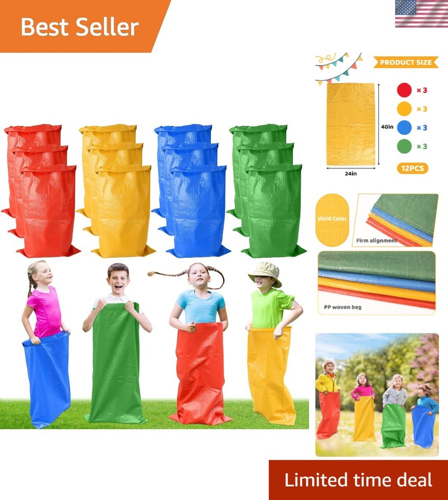 Potato Sack Race Bags, Large Size Race Bags for Family Game, Outdoor Games Sa…