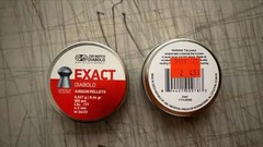 JSB Match 500 Count EXACT Domed 4.53mm .177 Caliber Premium Airgun Pellets