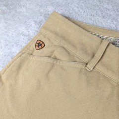 Ariat Sport Breeches Womens 32L Tan Knee Padded Riding Horseback Equestrian