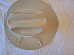 AMERICAN HAT CO. FELT COWBOY HAT & HAT PROTECTER THE HAT STORE TEXAS SIZE 7 1/2