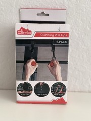 Climb brand Climbing Pull Ups 2-Pack Anti-Skid Straps Easy to Install