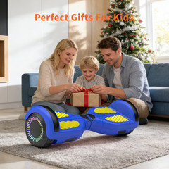 Commugo Hoverboard Electric Bluetooth Speaker LED Self-Balancing Scooter UL 2272
