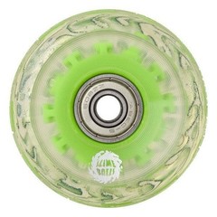 Slime Balls Light Ups Green Set Of 4 Skateboard Wheels 60MM 78A NEW/SEALED