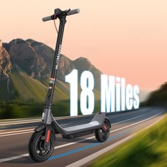 Adult Folding 350W/10.2AH Electric Scooter 30KM Range High Speed E-Scooter + APP