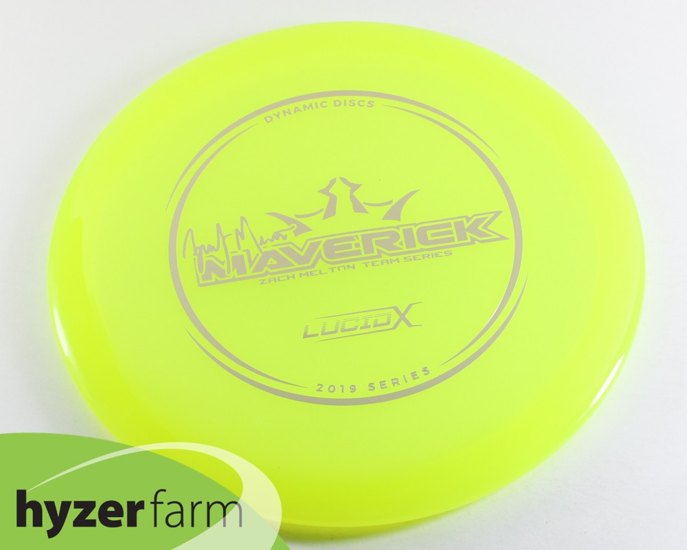 Dynamic BRAND NEW 2019 TEAM MELTON LUCID-X MAVERICK 177.6g OOP Hyzer Farm E24